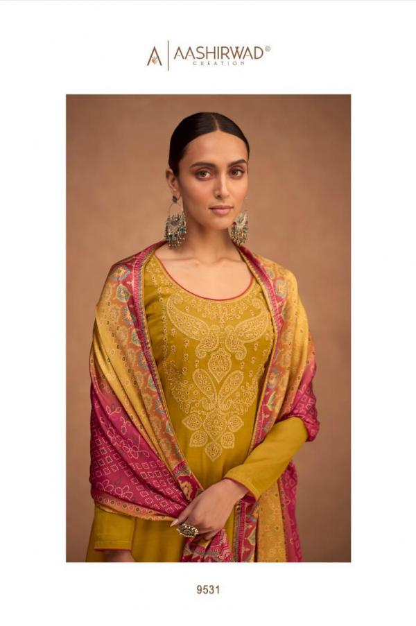 Aashirwad Gulkand Nasreen silk Designer Salwar Suit Collection